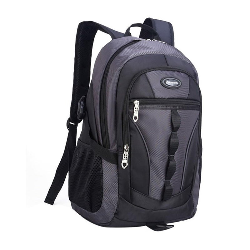 VIDOSCLA Teenage Boys Color-blocking Sports Kids Backpack Middle/High Schoolbag Elementary Student Bookbag for School Teen Boys Grey - Image 1